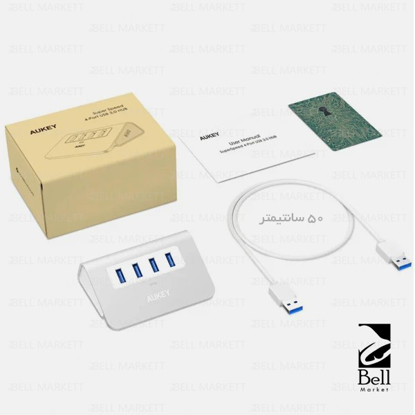 هاب 4 پورت Aukey USB 3.0