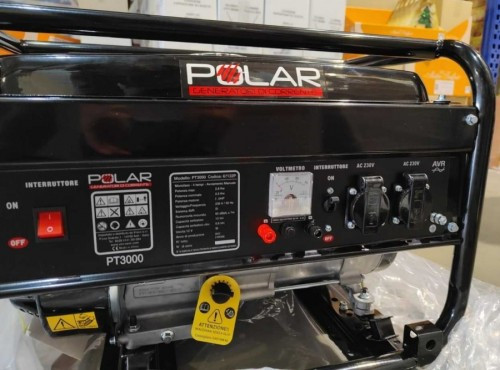 ژنراتور بنزینی Polar PT3000 موتور 4 زمانه 2.5 کیلووات 6.5 اسب بخار