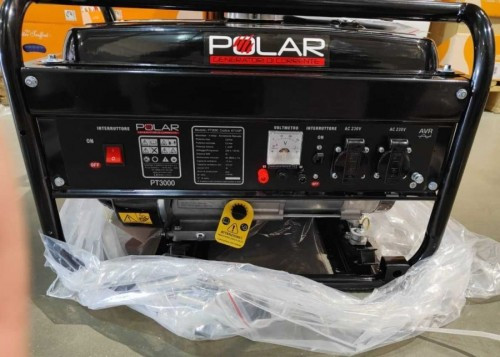 ژنراتور بنزینی Polar PT3000 موتور 4 زمانه 2.5 کیلووات 6.5 اسب بخار