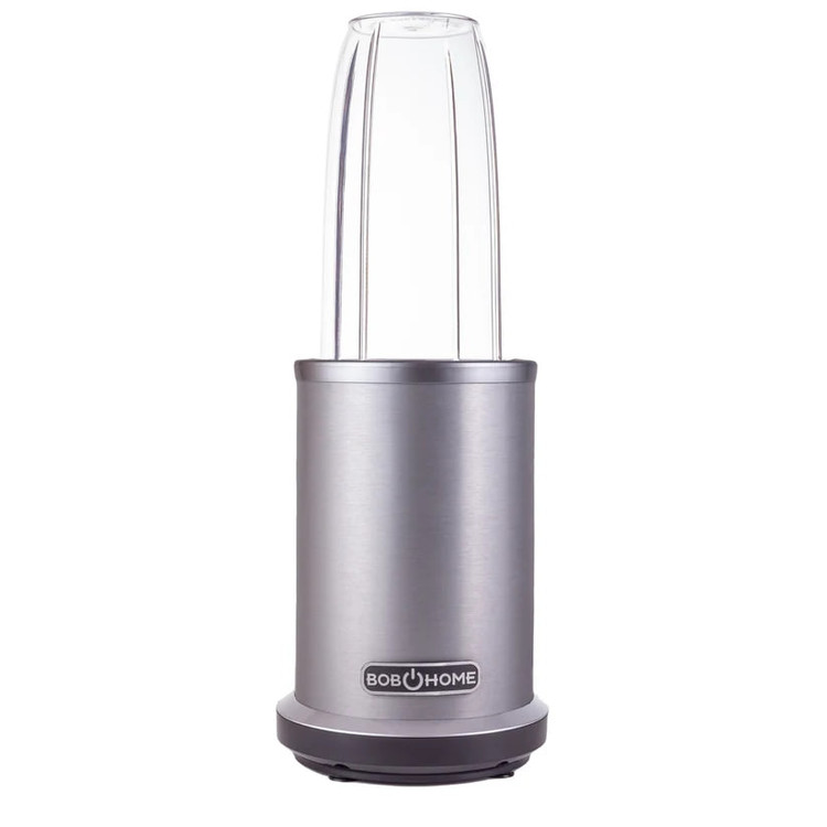 اسموتی ساز مخلوط کن رومیزی Bob Home مدل Smart Blender با بدنه آلومینیومی نقرهای - استوک