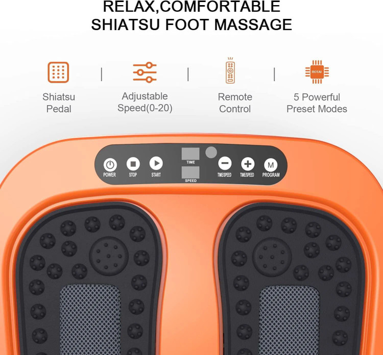 دستگاه ماساژور پا ROTAI Shiatsu با قابلیت لرزش و فشردگی نقطهای