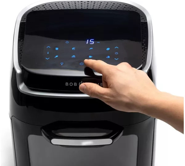 هواپز و سرخ کن بدون روغن Bob Home مدل بیسترو ویتال ظرفیت ۱۲ لیتر ۱۸۰۰ وات