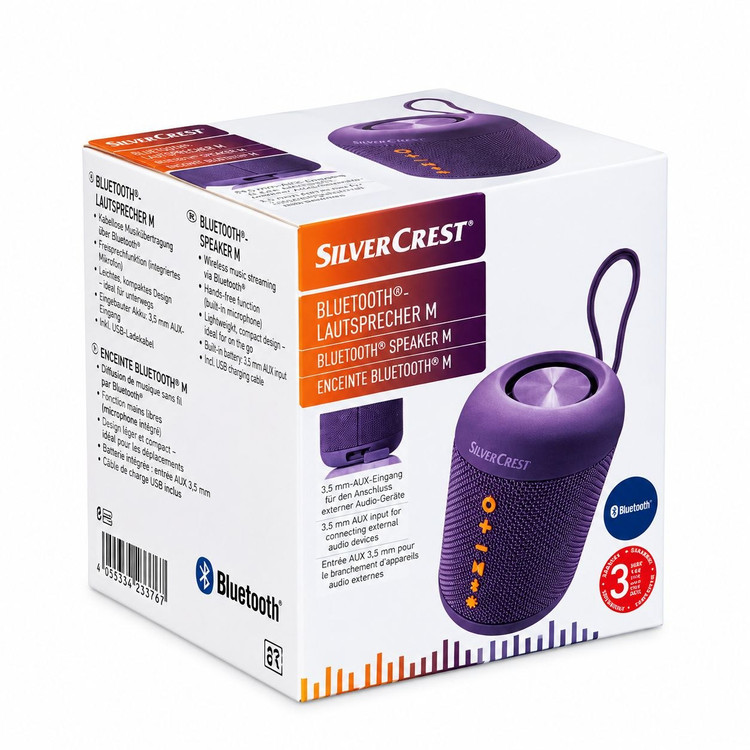 اسپیکر بلوتوثی قابل حمل سیلور کرست مدل Bluetooth Speaker M ضد آب IPX7